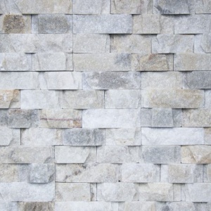 Silver Alabaster Chiseled