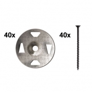 Screw/Washer Combo - 40 Each