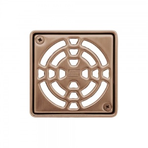 4" x 4" Rose Gold  Drain