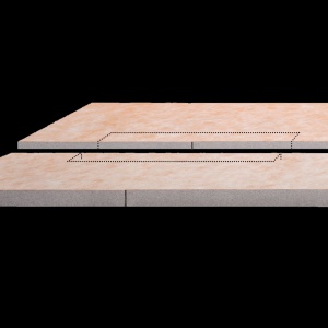 39" x 39" Center Drain Tray