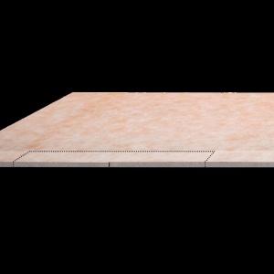 39" x 39" Wall Drain Tray