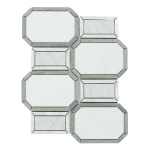 Avignon Pearl White Mosaic