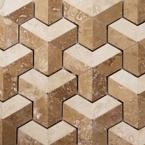 Crepe Pinwheel Mosaic