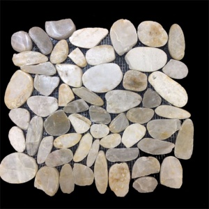 Pearl White Polished Sliced