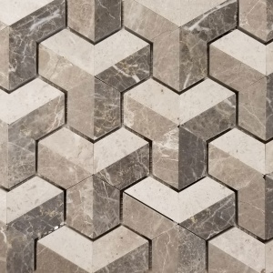 Cinder Pinwheel Mosaic