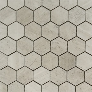 2" Honed Hexagon Mosaic