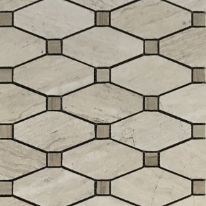 Honed Oxford w/Athens Grey Mosaic